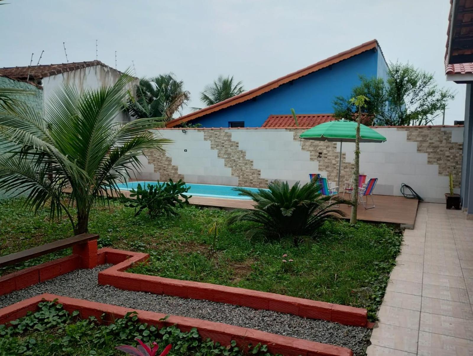 Casa Na Praia Com Piscina E Churrasqueira Ітанняен Екстер'єр фото