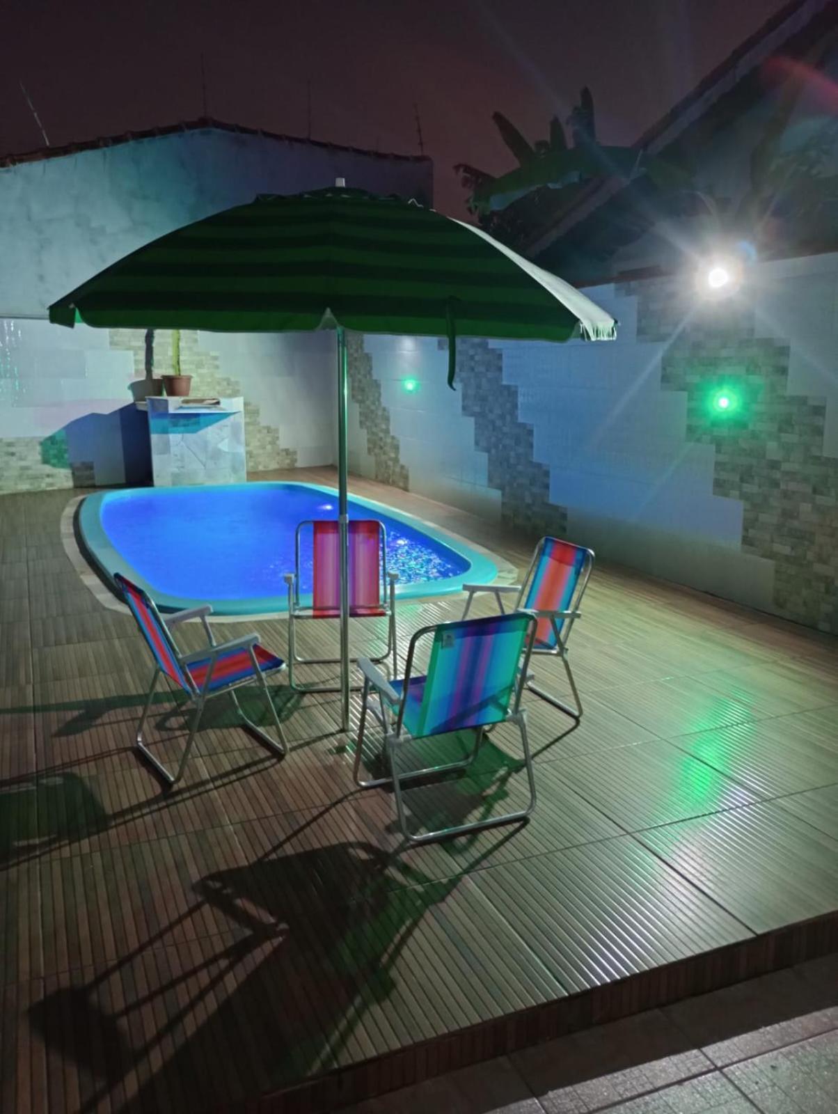 Casa Na Praia Com Piscina E Churrasqueira Ітанняен Екстер'єр фото