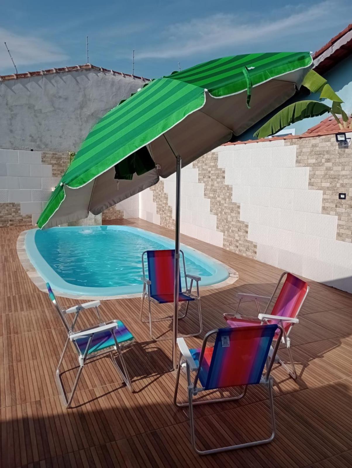 Casa Na Praia Com Piscina E Churrasqueira Ітанняен Екстер'єр фото